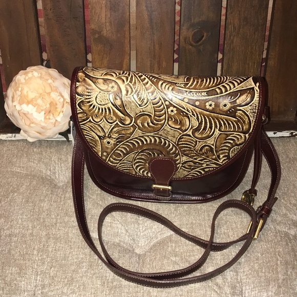 🌺Brahmin Ltd Edition The Hunt Tan Trellis XBody - Picture 4 of 12